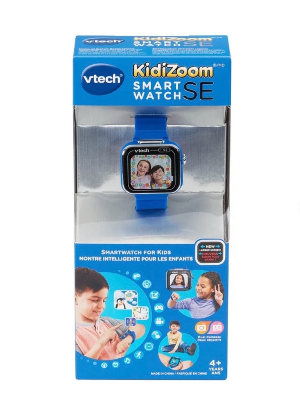 VTech Kidizoom Smartwatch SE in Blue